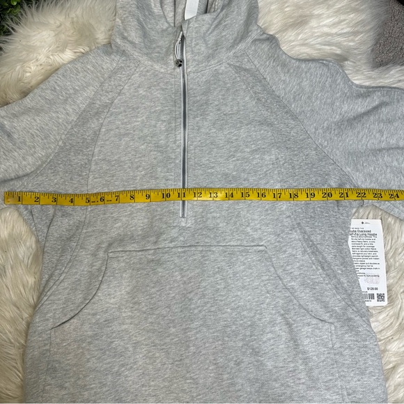 Nwt Lululemon scuba oversized Half zip long hoodie - Picture 10 of 11